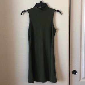Olive Shift Dress